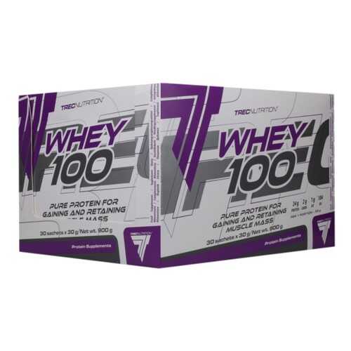 Trec Nutrition Протеин Trec Nutrition Whey 100, 900 г, вкус: шоколад - кокос в Кант