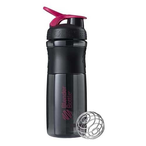 Шейкер Blender Bottle SportMixer 1 кам. 828 мл черный, малиновый в Кант