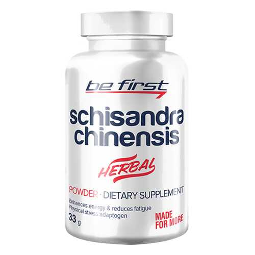 Добавка для нервной системы Be First Schisandra Chinensis Powder 33 г натуральный в Кант