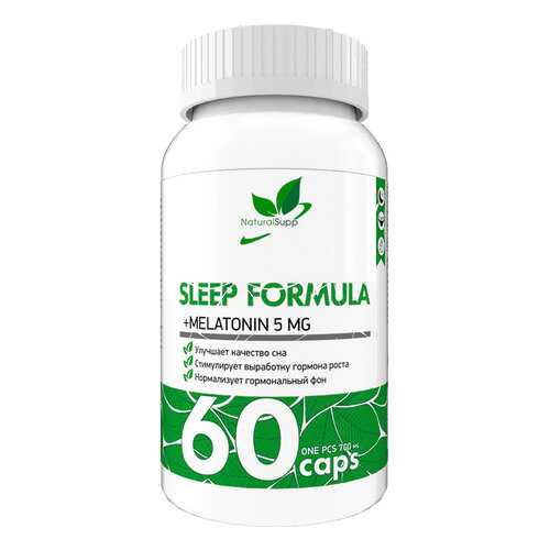 NaturalSupp Sleep Formula 60 капсул в Кант