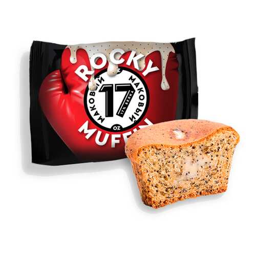 Маффин Mr. Djemius ZERO Rocky Muffin 8 55 г, 8 шт., маковый в Кант