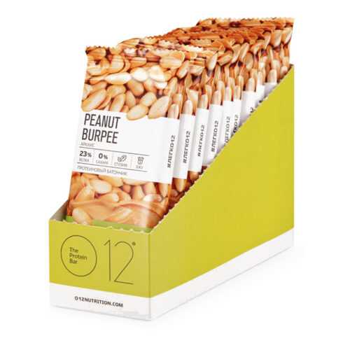 Вафли О12 The Protein Bar 12 50 г, 12 шт., арахис в Кант