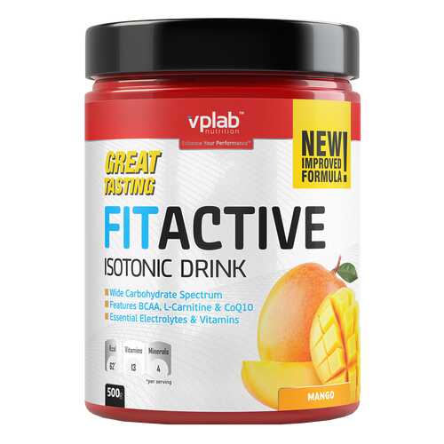 Изотонический напиток VPLab FitActive 500 г манго в Кант