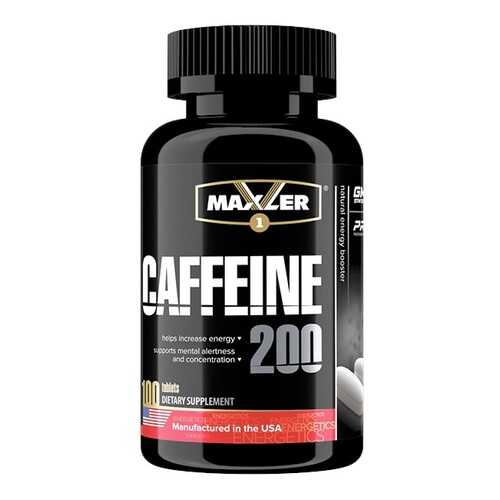 Maxler Usa Caffeine 200 мг 100 капсул в Кант