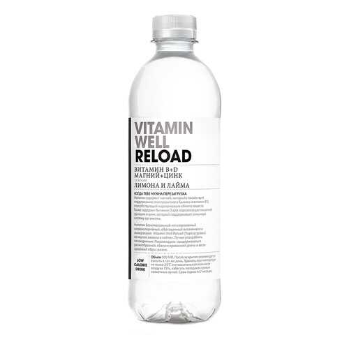 Vitamin Well Напиток Vitamin Well Reload, 500 мл, вкус: лимон-лайм в Кант