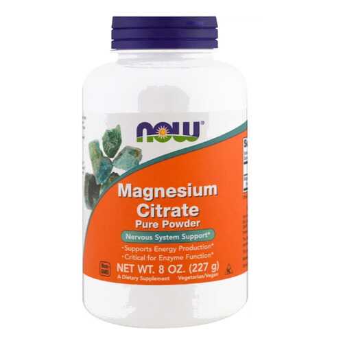 NOW Magnesium Citrate Pure Powder 227 г в Кант