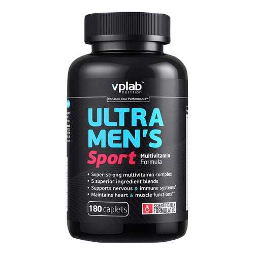 Витаминно-минеральный комплекс VPLab Ultra Mens Sport Multivitamin Formula 180 капсул в Кант