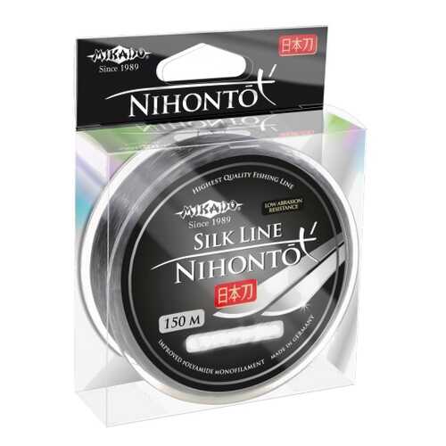 Леска монофильная Mikado Nihonto Silk Line 0,26 мм, 150 м, 8,4 кг в Кант