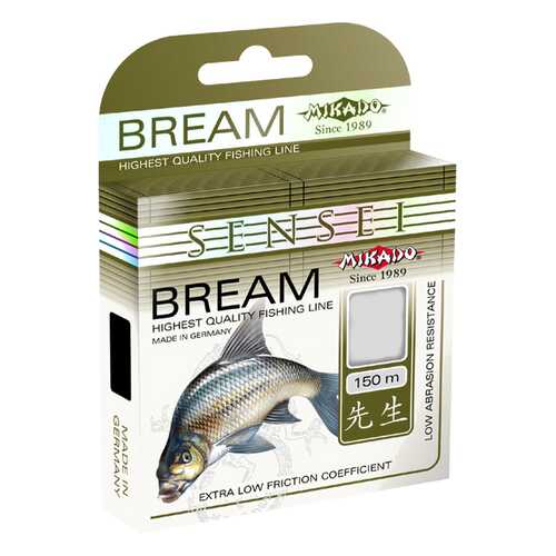 Леска монофильная Mikado Sensei Bream 0,16 мм, 150 м, 4,2 кг в Кант