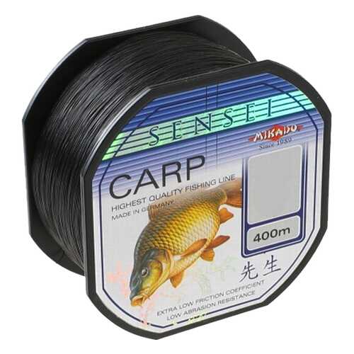 Леска монофильная Mikado Sensei Carp 0,36 мм, 400 м, 13,4 кг в Кант