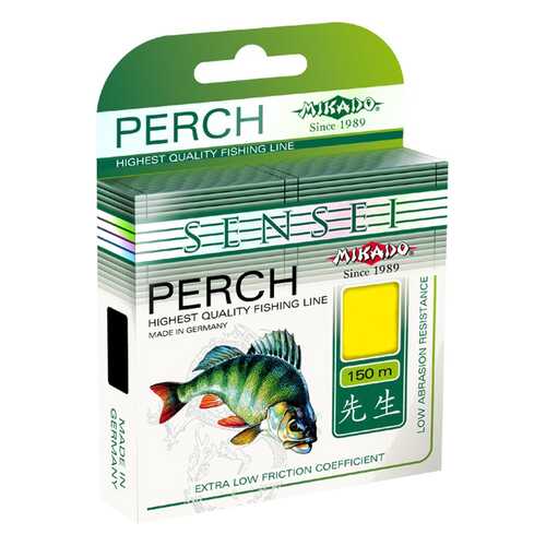 Леска монофильная Mikado Sensei Perch 0,22 мм, 150 м, 6,6 кг в Кант