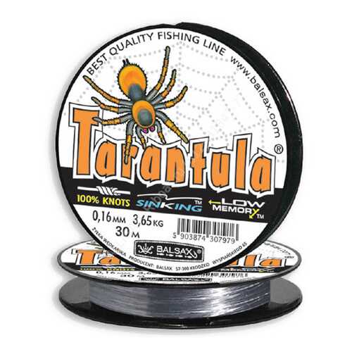 Леска монофильная Tarantula, 0,08 мм, 30 м, 0,95 кг в Кант