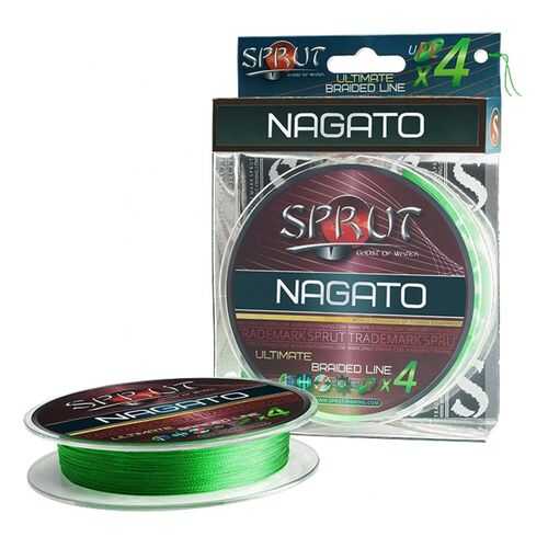 Шнур NAGATO Hard Ultimate Braided Line x4 140 м Neon Green в Кант