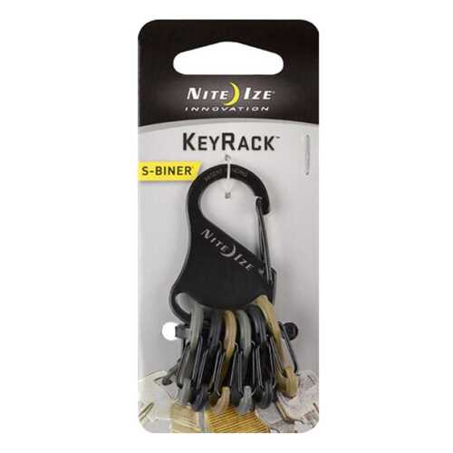 Набор карабинов Nite Ize S-Biner KeyRack KRK-03-01BG Black/Camo в Кант