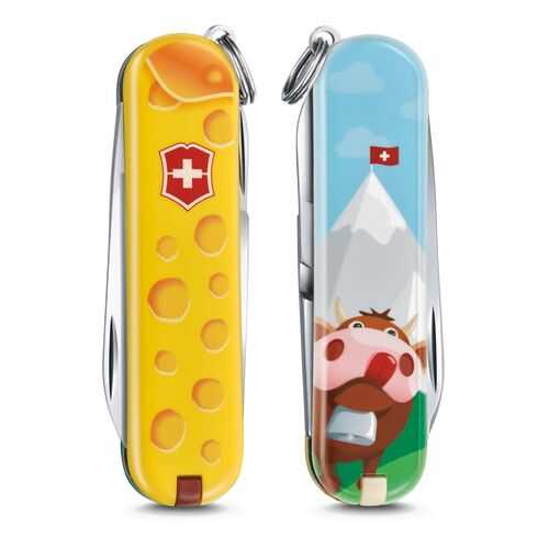 Мультитул-брелок Victorinox 0.6223.L1902 Alps Cheese в Кант