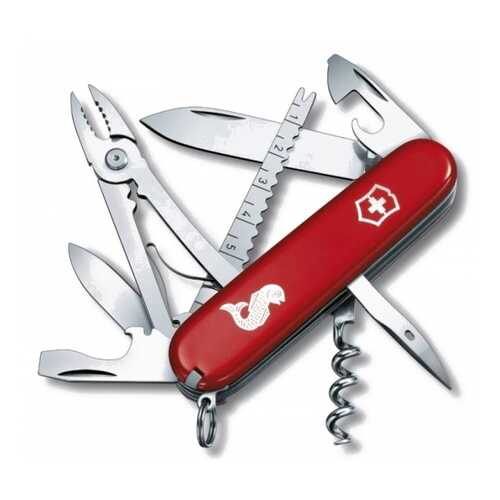 Мультитул Victorinox Angler 1.3653.72 91 мм красный, 18 функций в Кант