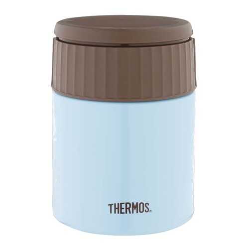 Термос Thermos JBQ-400-AQ, голубой/коричневый, 0,4 л в Кант