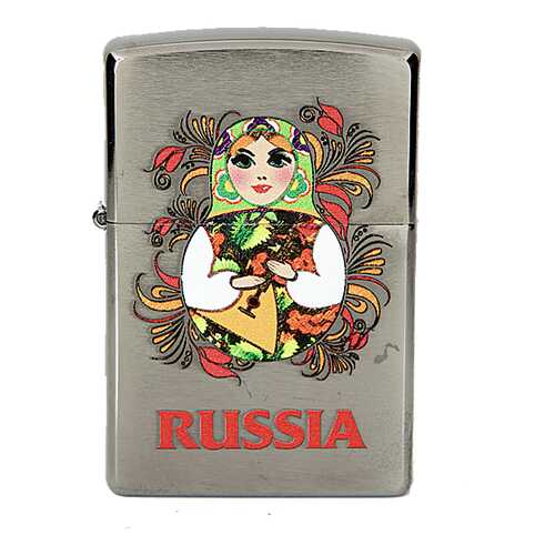 Зажигалка Zippo 200 Matroshka Doll 2 Brushed Chrome в Кант