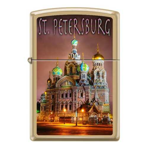 Зажигалка Zippo №250 St. Petersburg High Polish Chrome в Кант