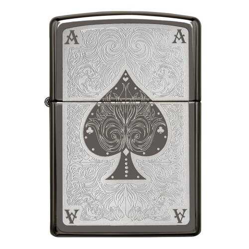 Зажигалка Zippo Ace Filigree Black Ice в Кант