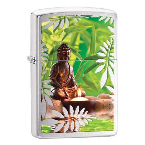 Зажигалка Zippo Garden Buddha High Polish Chrome в Кант