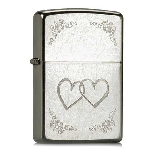 Зажигалка Zippo Heart to Heart Street Chrome в Кант