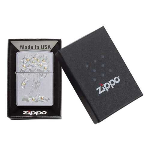 Зажигалка Zippo Money Tree Design 29999 Satin Chrome в Кант