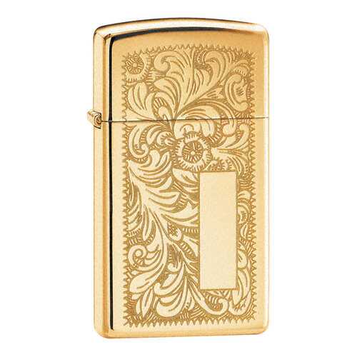 Зажигалка Zippo Slim Venetian High Polish Chrome в Кант