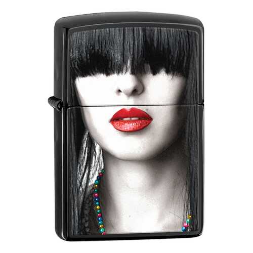 Зажигалка Zippo Woman Red Lips Ebony в Кант