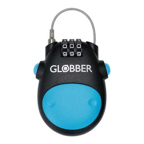 Замок-трос Globber Lock, голубой в Кант