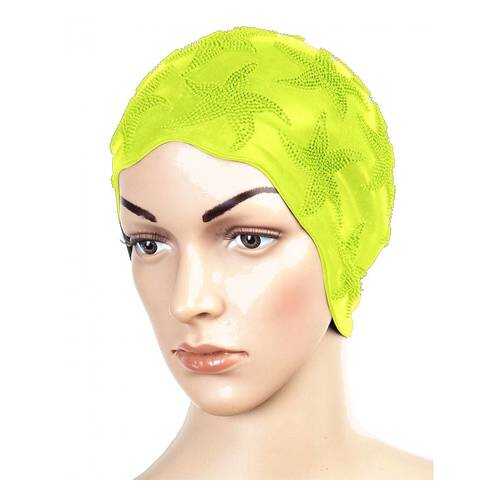 Шапочка для плавания Fashy Moulded Cap 45 yellow в Кант