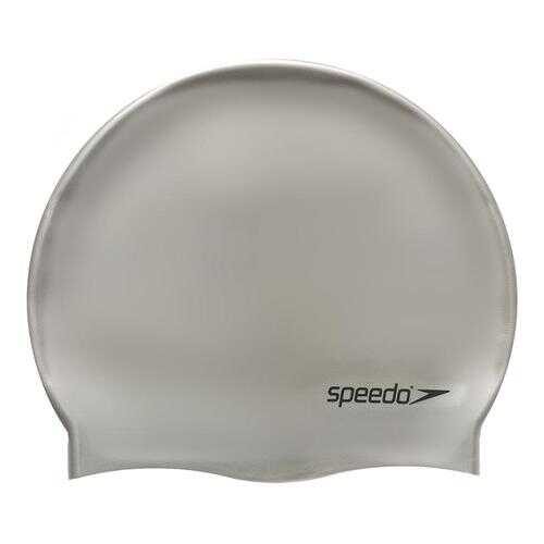 Шапочка для плавания Speedo Plain Flat Silicone Cap 1181 silver в Кант