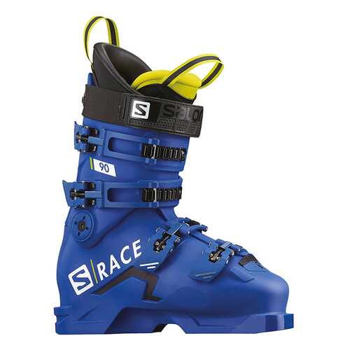 Горнолыжные ботинки Salomon S-Race 90 2019, raceblue/acid green, 25.5 в Кант