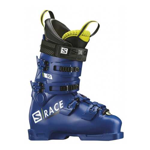 Горнолыжные ботинки Salomon S-Race 90 2019, raceblue/acid green, 26.5 в Кант