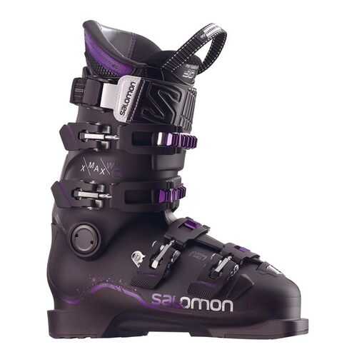 Горнолыжные ботинки Salomon X Max 120 W 2018, metablack/black/purple, 25.5 в Кант