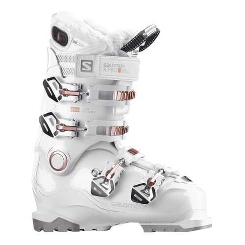 Горнолыжные ботинки Salomon X Pro 100 W 2018, white/corail, 24.5 в Кант