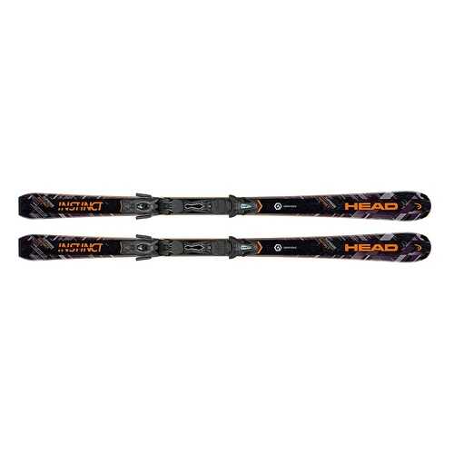 Горные лыжи Head Supreme Instinct Ti Black/Neon Orange + PR 11 2017, 163 см в Кант